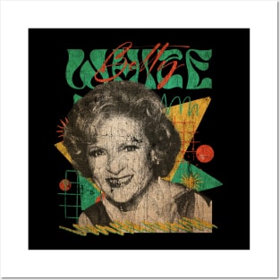 VINATGE POP RETRO -Betty White- STYLE 70S Posters and Art